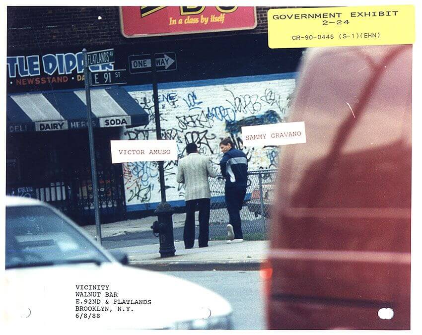 Notorious Lucchese Family boss tied to nine mob murders denied compassionate release from federal prison 4 Lucchese Crime Family boss Vittorio Amuso with Gambino underboss Sammy "The Bull" Gravano in 1988