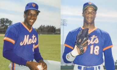 Darryl Strawberry Dwight Gooden Mets