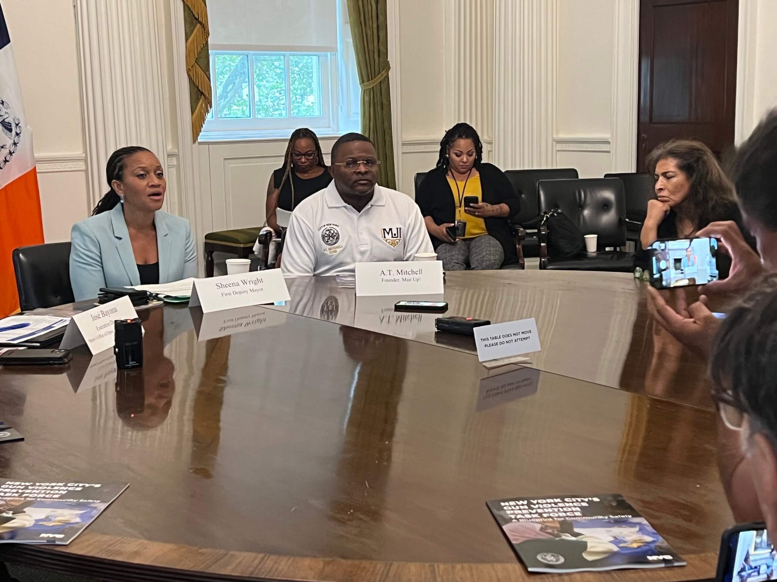 What we learned about NYC's Gun Violence Prevention Blueprint: Media roundtable with task force co-chairs 4