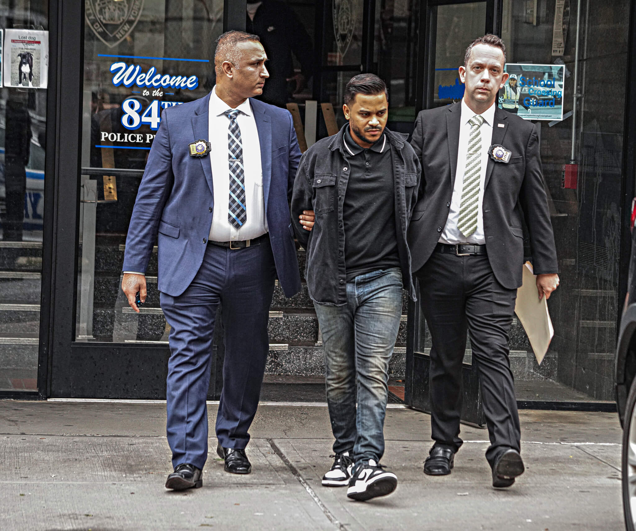 Truck driver who allegedly mowed down Brooklyn senior cuffed as family pledges lawsuit 4 Twenty-eight-year-old Luis Sanchez Gutierrez was arrested on Sept. 26 for allegedly mowing down an 86-year-old while driving a dump truck