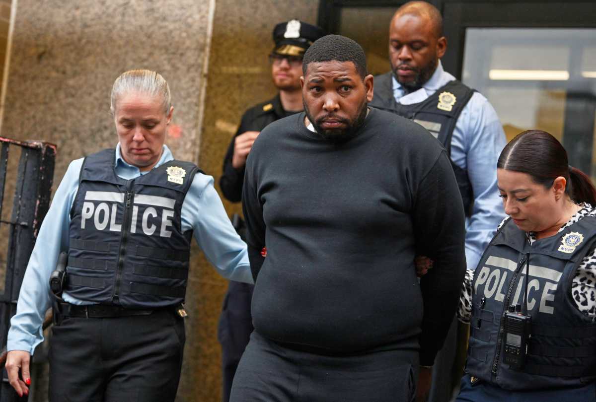 Jason Schuler, 39, was arrested for allegedly stabbing Elliot Ortiz to death during a Queens bar fight.
