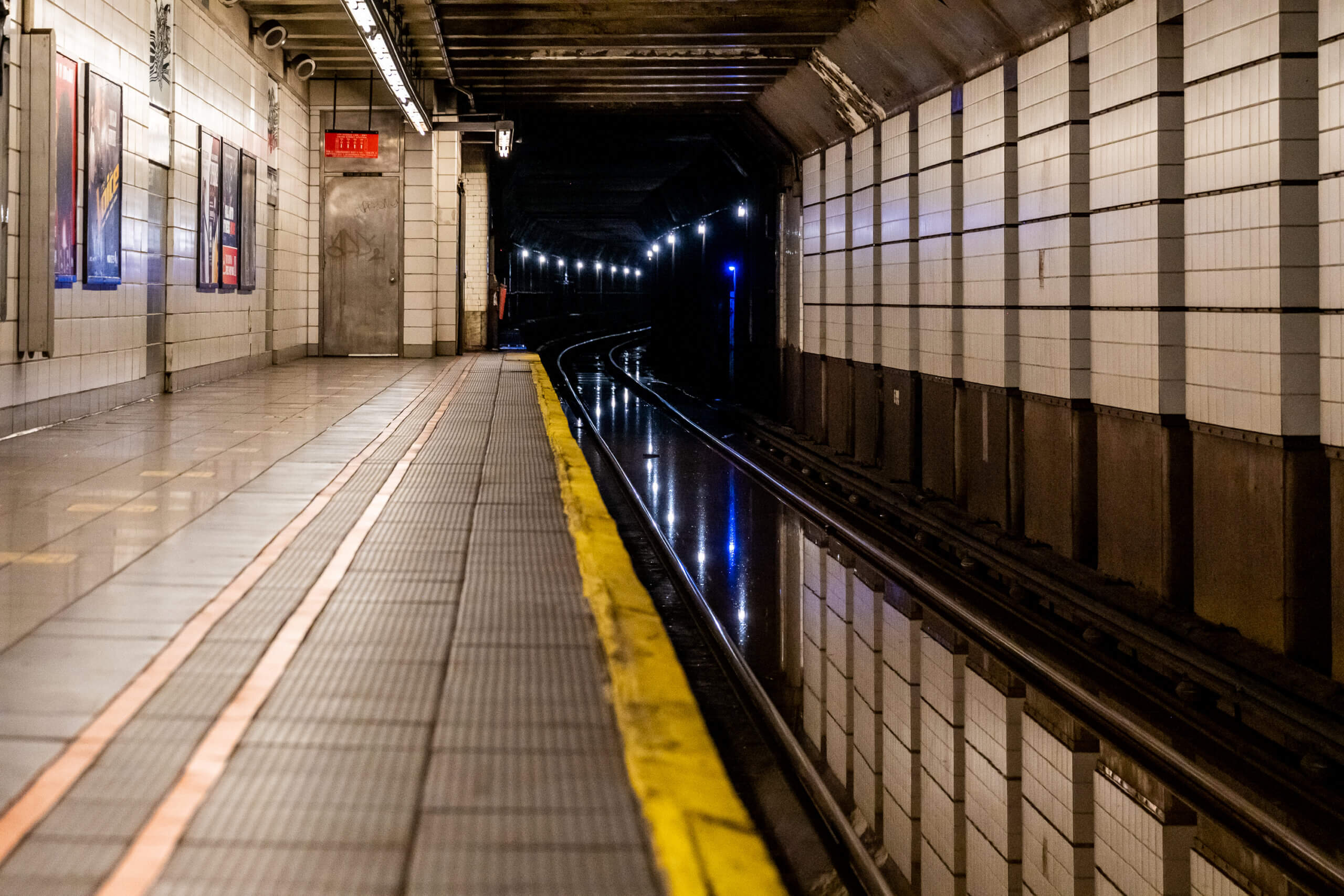 NYC FLOODING | Mayor Adams defends speed of admin's response to torrential rain, flash floods across city 6 The Union Street subway station in Park Slope, Brooklyn, is emerged in water after torrential rains moved through New York City