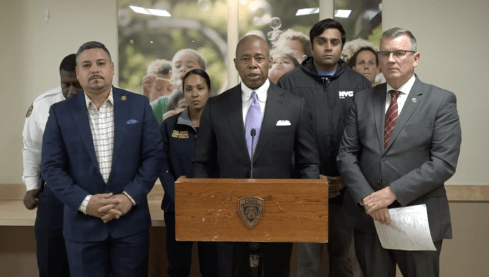 Two charged, including owner, after child dies from fentanyl exposure at Bronx daycare 9 Mayor Eric Adams and NYPD officials speak about Bronx fentanyl exposure that left infant dead