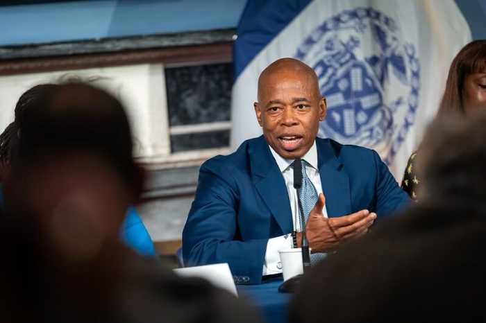 Mayor Eric Adams.
