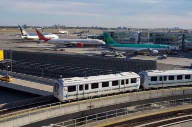 A JFK AirTrain in 2011.