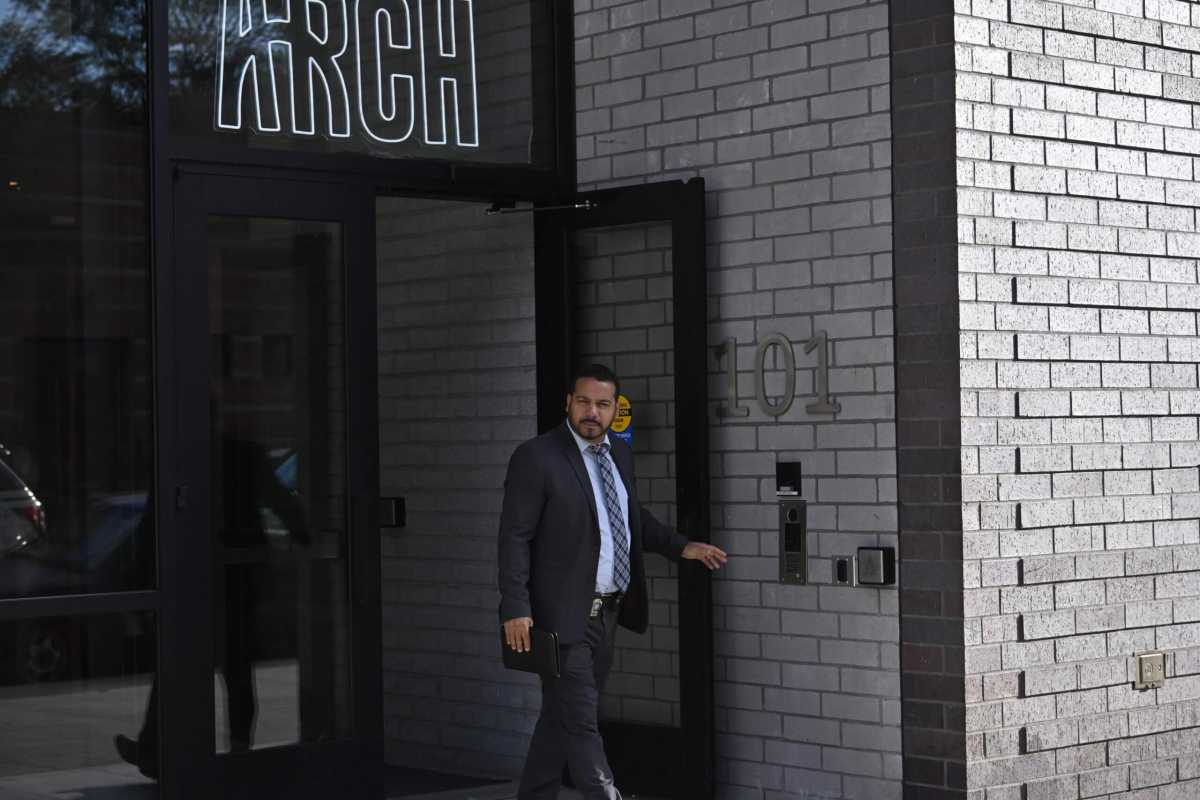 Brooklyn detective exits apartment building after double shooting