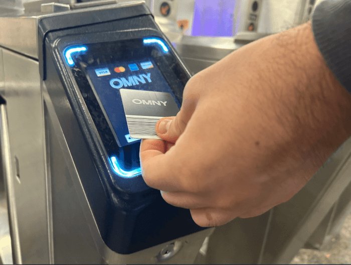 OMNY vending machines