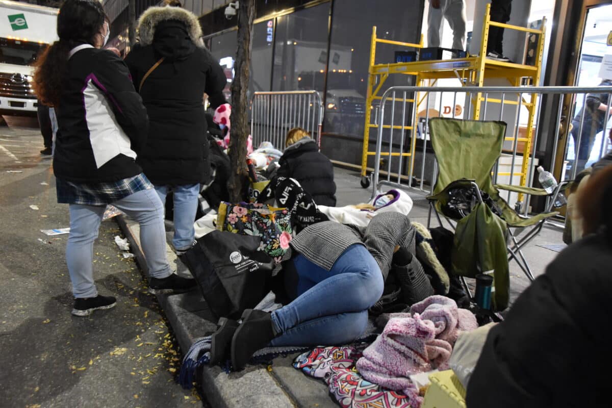 Hundreds of fans camp out for days to see Jung Kook of BTS live on the Today Show 14 Jung Kook of BTS