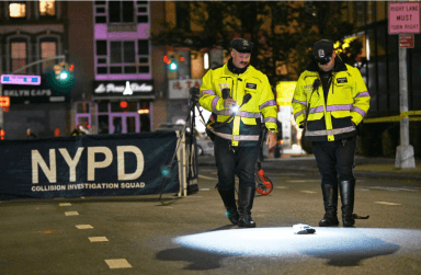 A man was killed by two separate hit-and-run drivers in Brooklyn Monday night, less than two weeks after a woman met the same fate elsewhere in the borough.