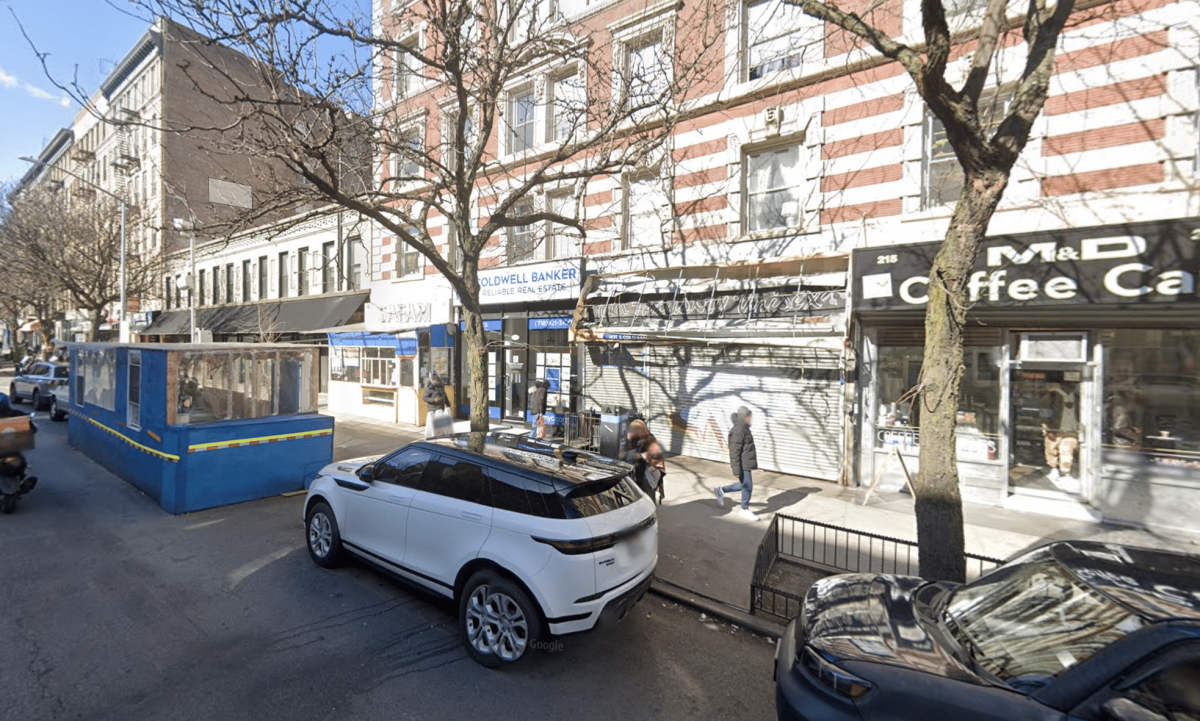 The shooting took place near 217 W. 116th St. in Harlem on Wednesday night.