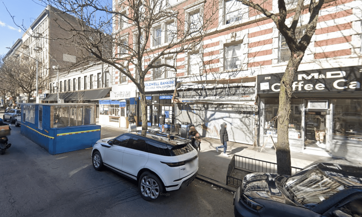 The shooting took place near 217 W. 116th St. in Harlem on Wednesday night.