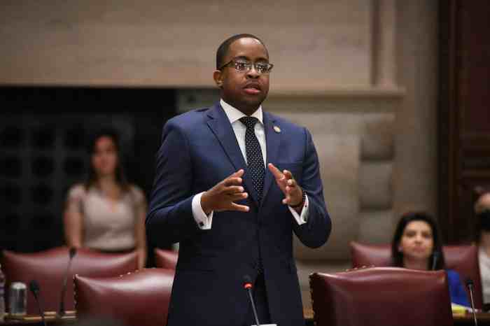 Zellnor Myrie speaking