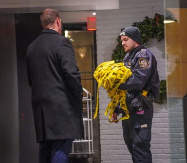 Police in Chelsea at scene where woman was found dead in trash compactor