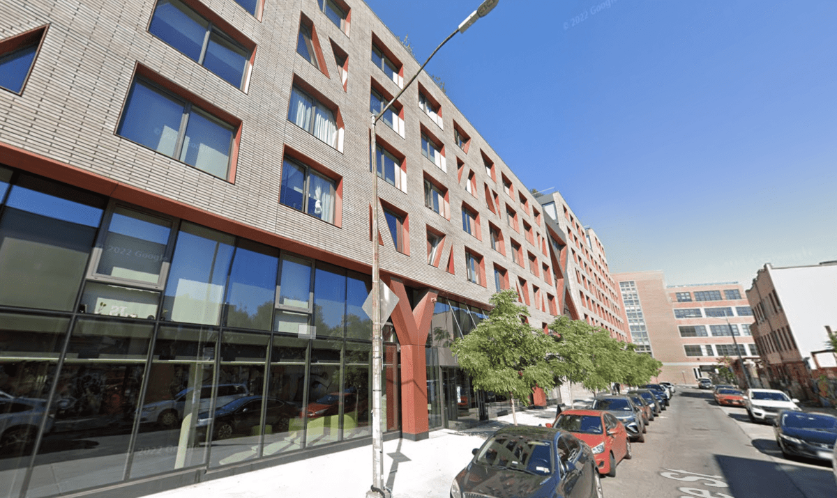 Police took a person of interest into custody following the fatal stabbing on Sunday at 123 Melrose St. in Bushwick.
