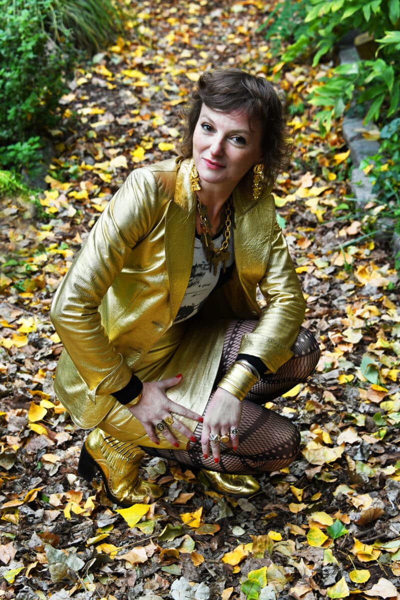 Le Goff looking golden in the El Sol Brillante Garden