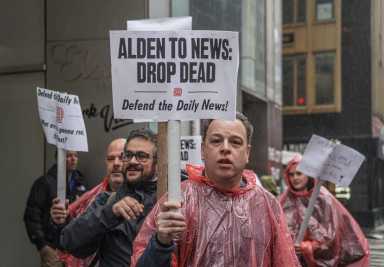 Journalists at the Daily News have walked off their respective beats for the first time in three decades on Thursday morning and are picketing in the heart of Manhattan.