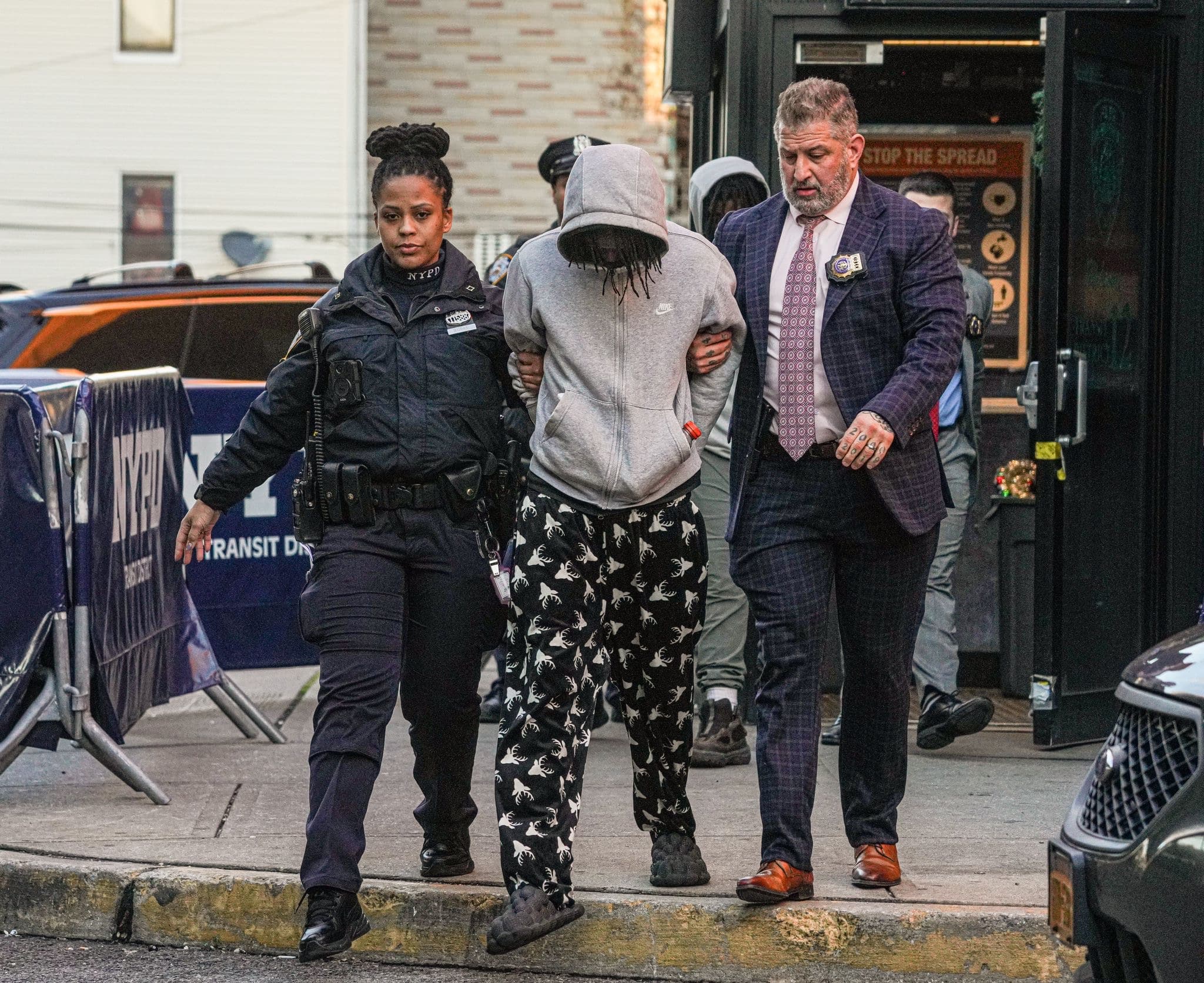 Two arrested for stabbing Bronx commuter after he wished them ‘Happy New Year' 4 19-year-old Emmanuel Awah