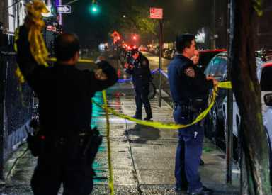 Staten Island stabbed scene