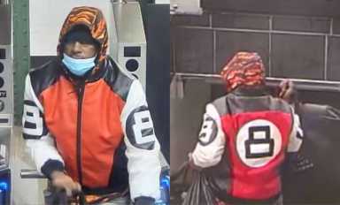 The StuyTown thief fled into the subway after looting the unoccupied truck.