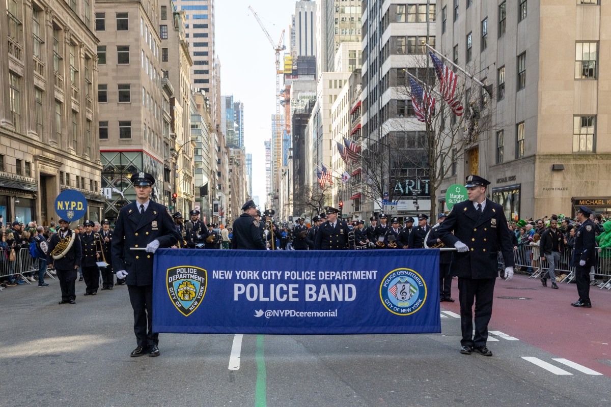 grand St. Patrick's Day Parade through Manhattan