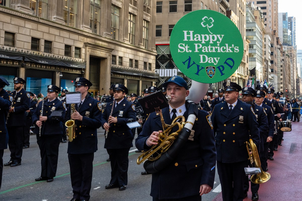 grand St. Patrick's Day Parade through Manhattan