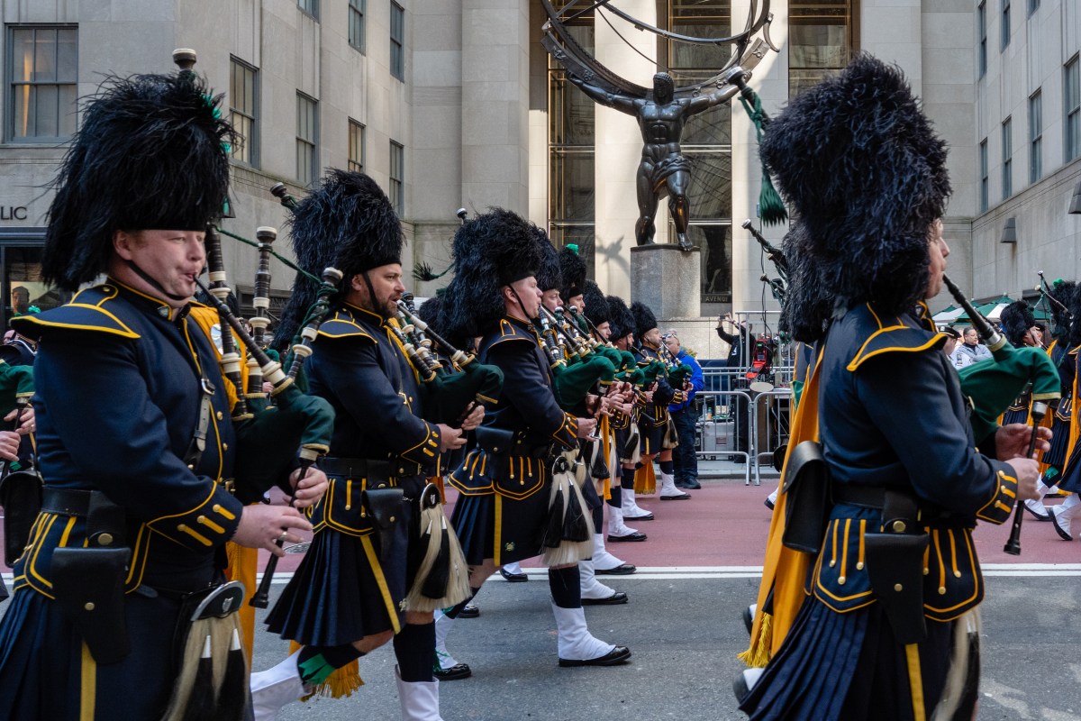 grand St. Patrick's Day Parade through Manhattan