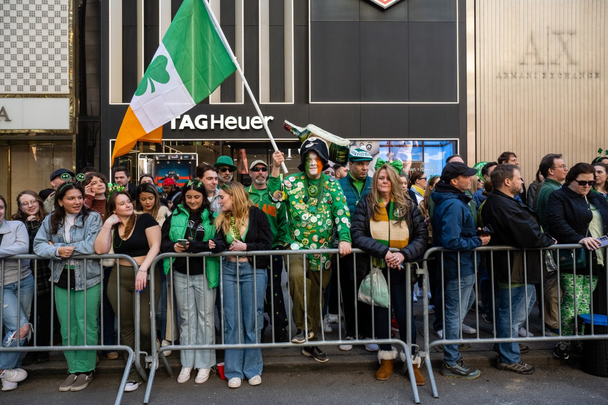 grand St. Patrick's Day Parade through Manhattan