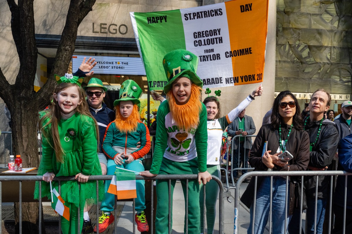 grand St. Patrick's Day Parade through Manhattan