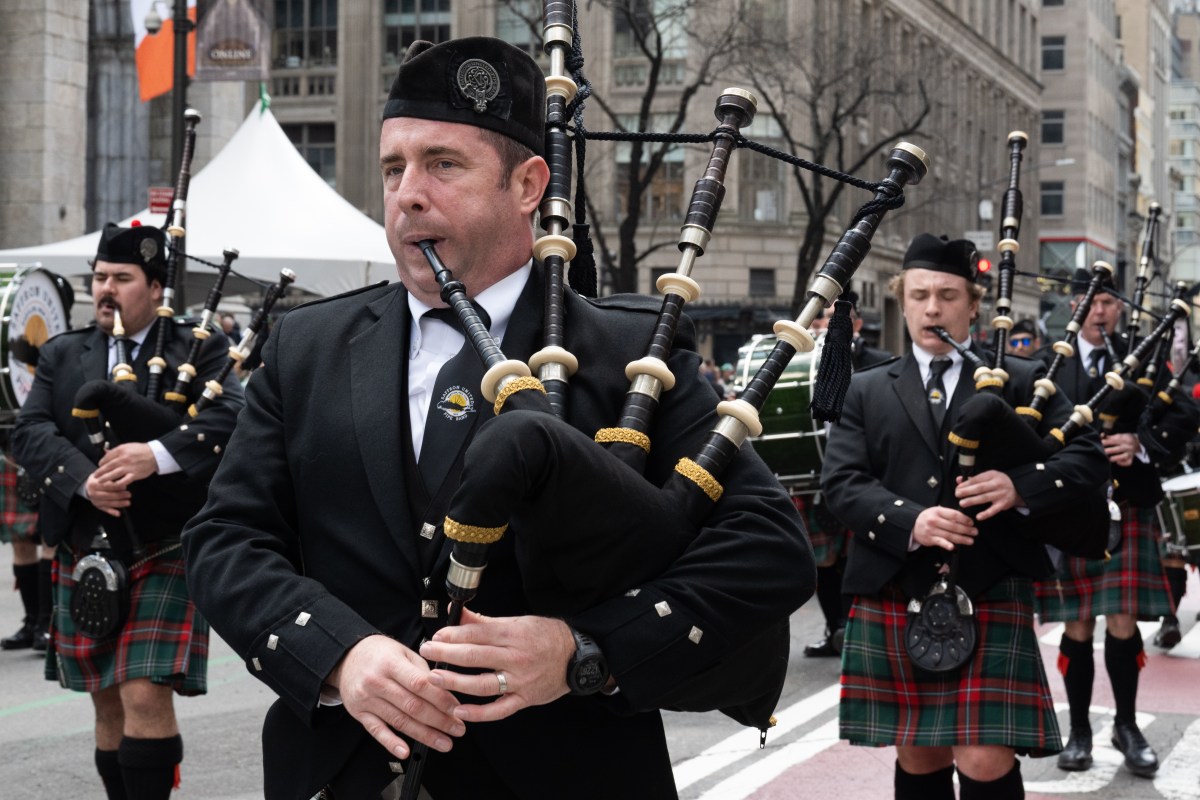 grand St. Patrick's Day Parade through Manhattan