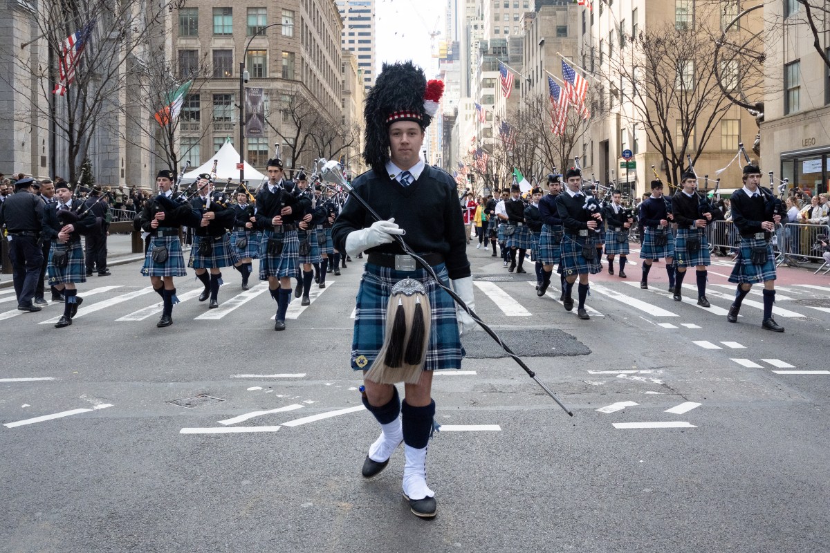 grand St. Patrick's Day Parade through Manhattan