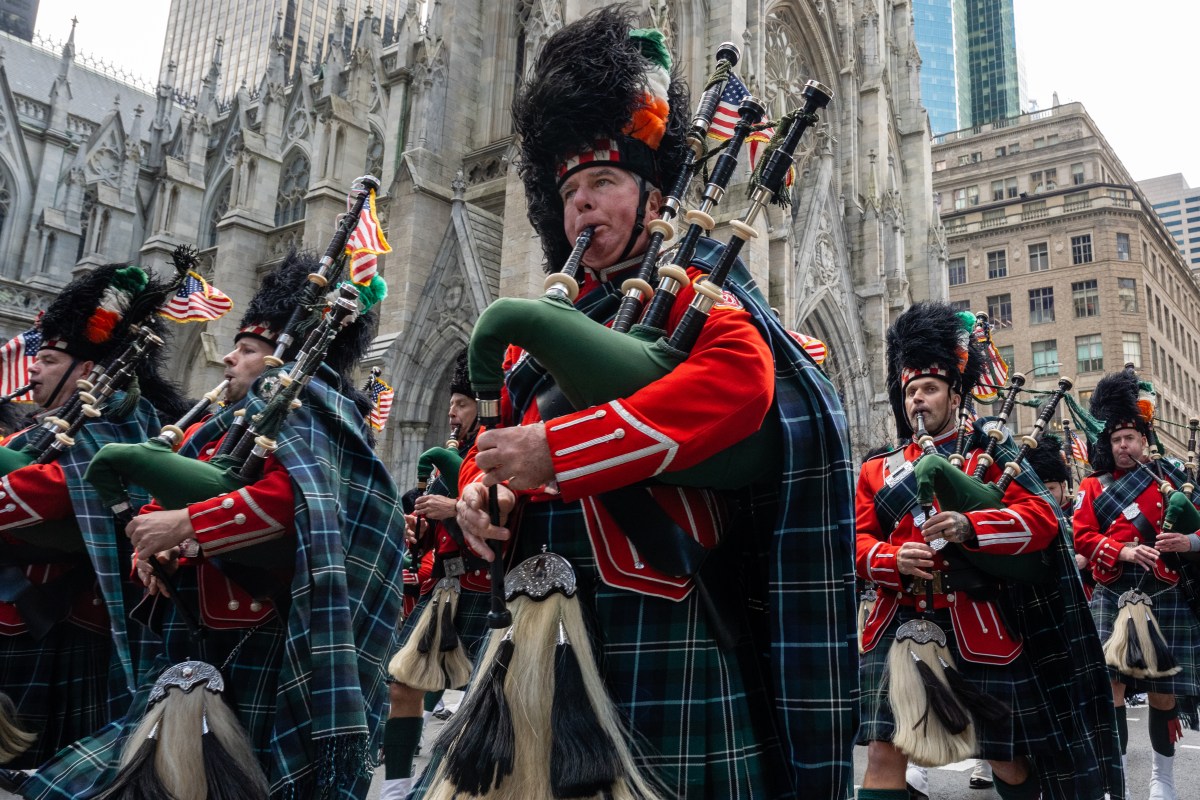 grand St. Patrick's Day Parade through Manhattan