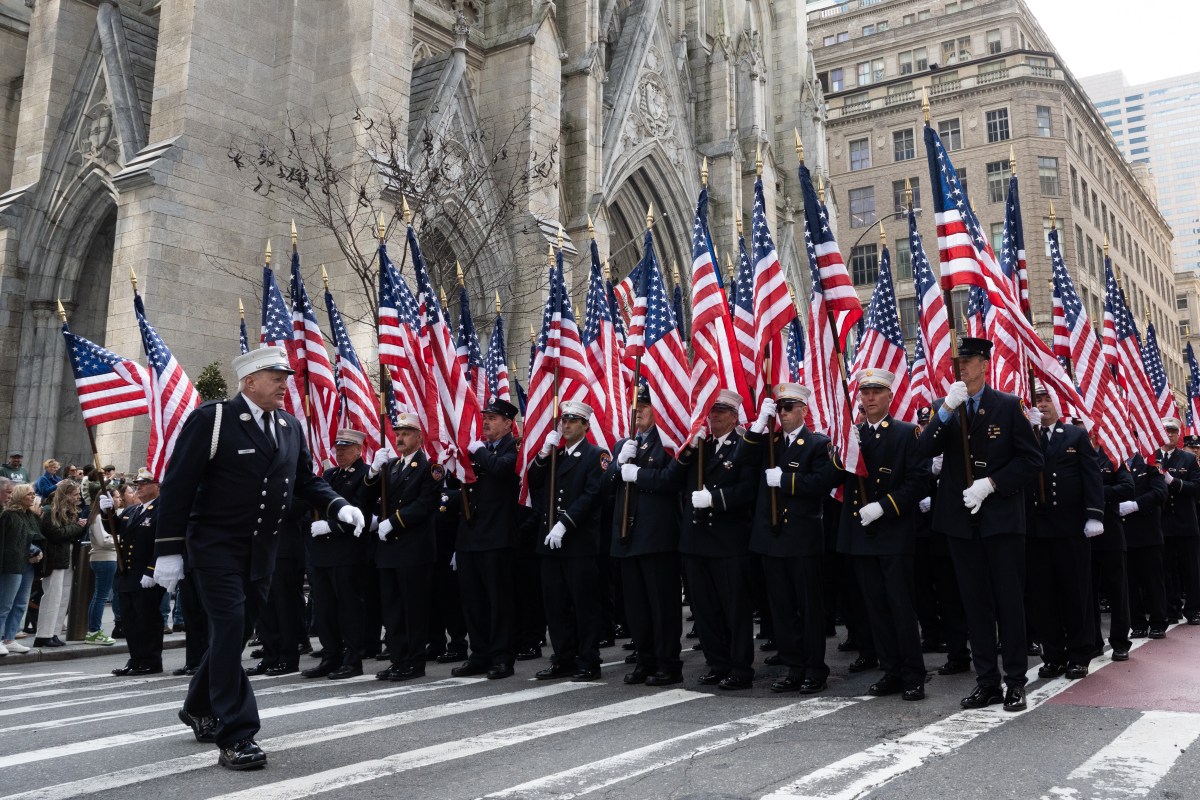 grand St. Patrick's Day Parade through Manhattan