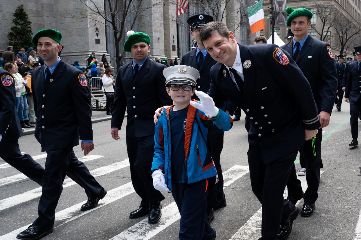 grand St. Patrick's Day Parade through Manhattan