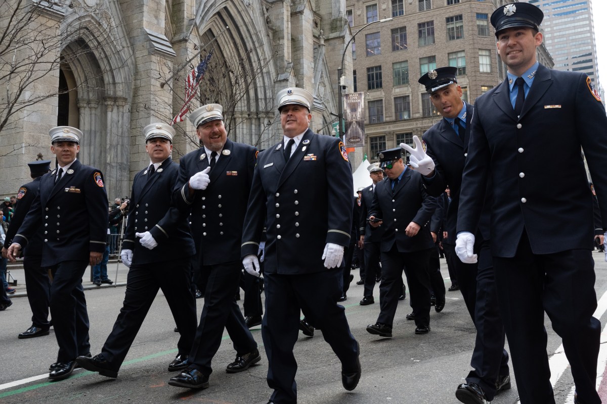 grand St. Patrick's Day Parade through Manhattan