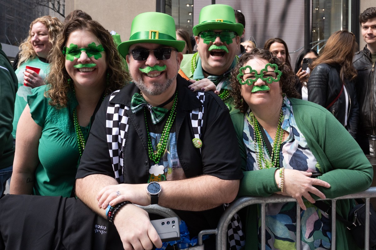 grand St. Patrick's Day Parade through Manhattan