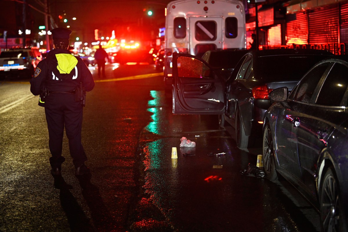 Scene of Brooklyn shooting