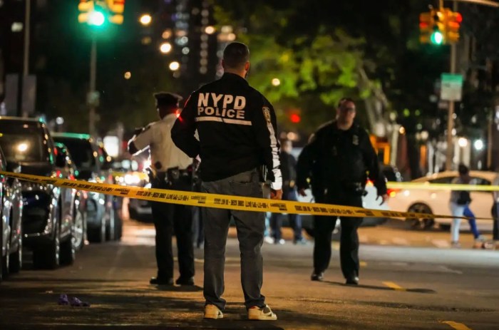 Bronx shooting scene