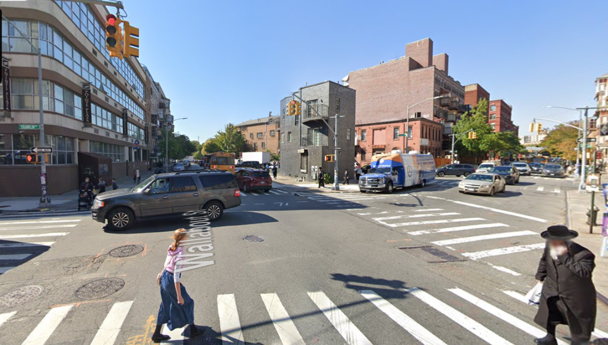 Scene in Brooklyn where girl was struck and killed by driver