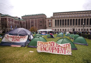 Columbia University pro-Palestine protest