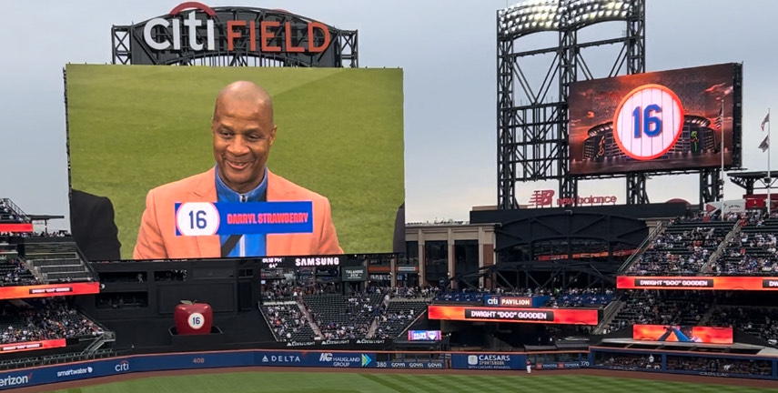 Darryl Strawberry Dwight Gooden Mets