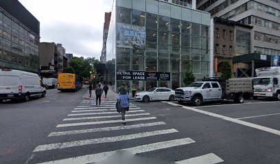Midtown Manhattan during the day, where an assault took place