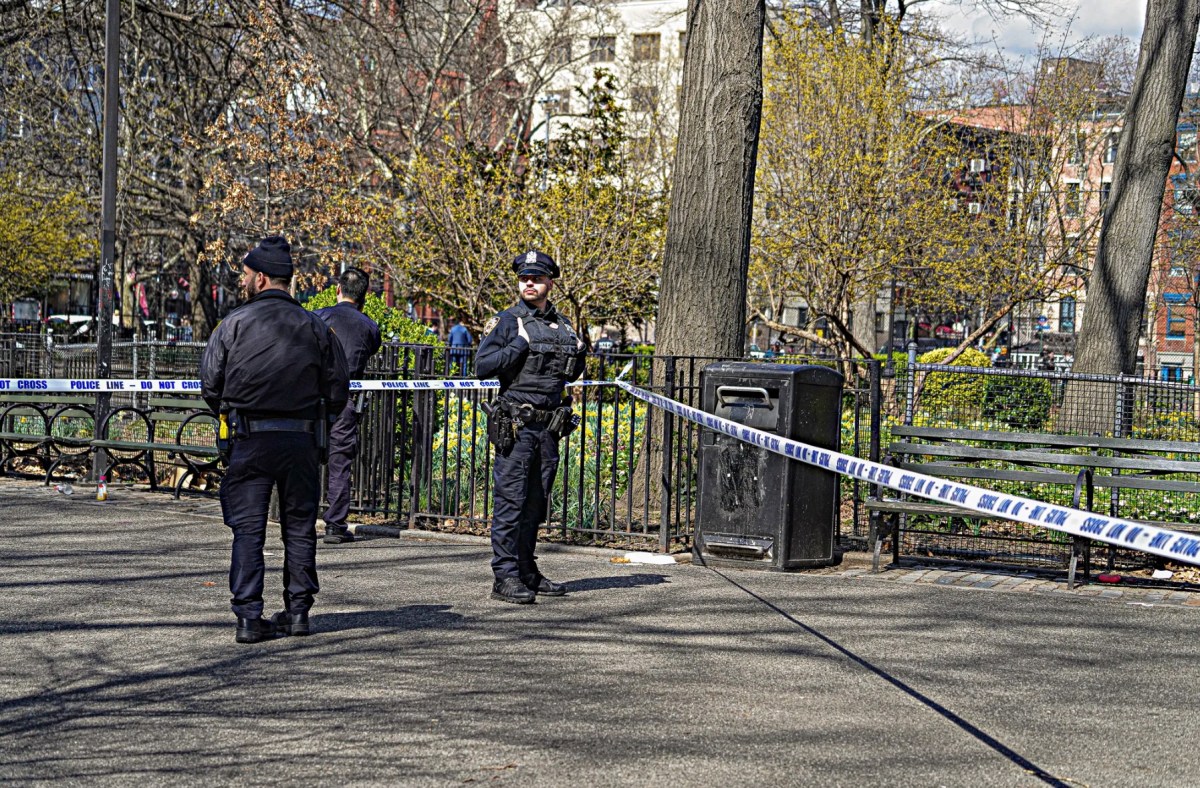 Tompkins Square Park shooting suspect indicted for wounding two people in spree that terrified visitors 3 Police at Tompkins Square Park shooting scene