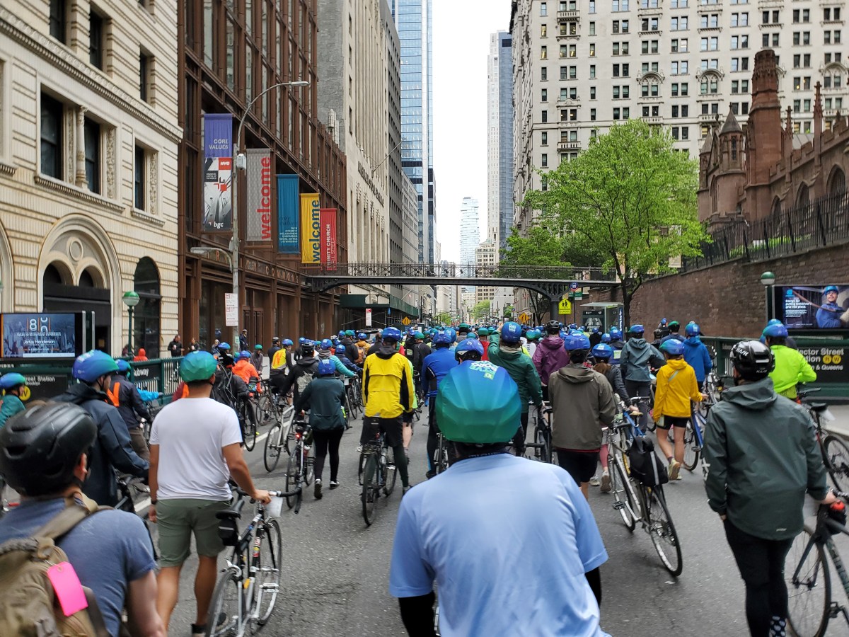 Pedal to the mettle: TD Five Boro Bike Tour sees thousands go the distance despite the dreary weather 20