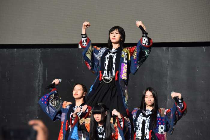 Atarashii Gakko at Head in the Clouds Festival in NYC.