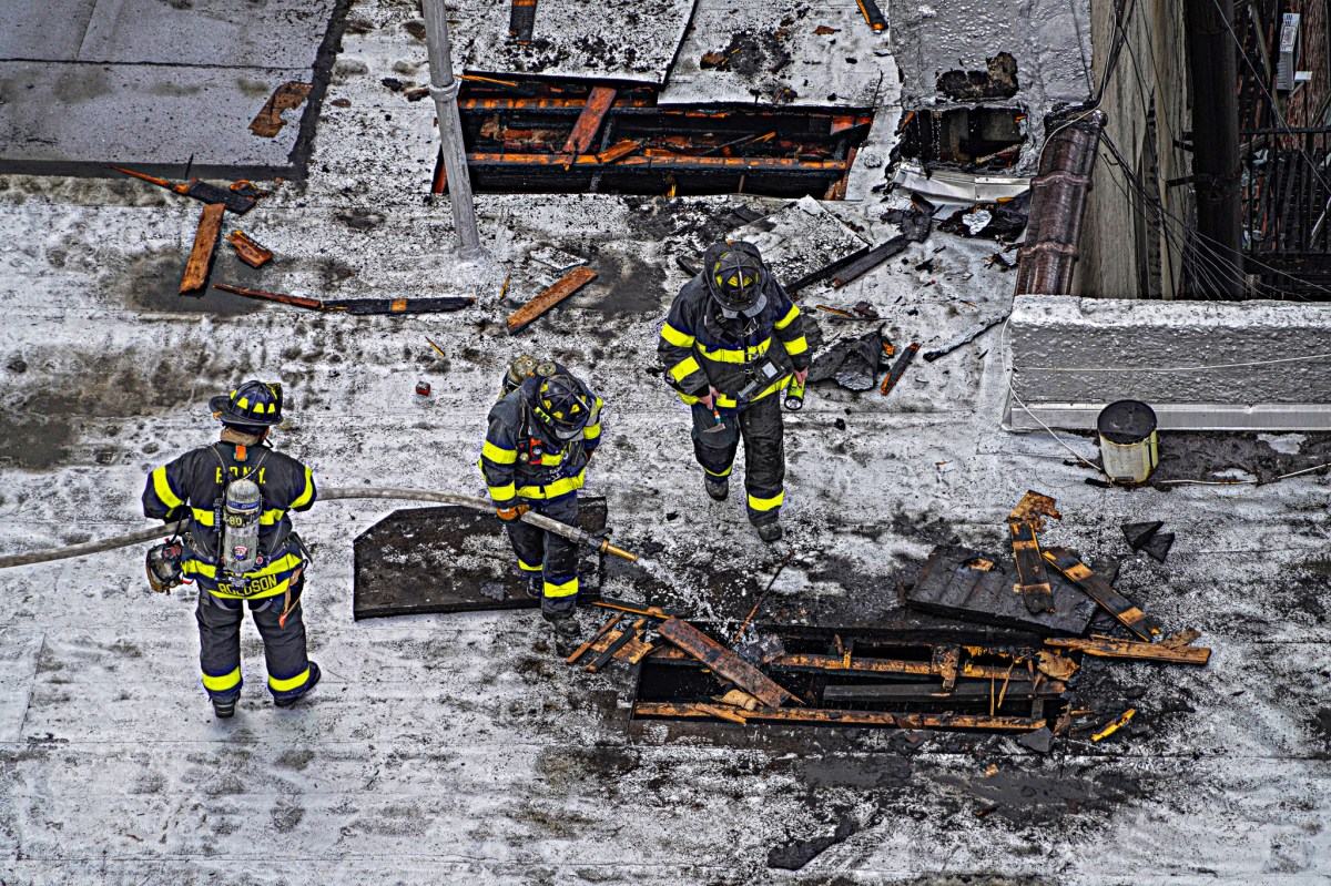 Mother's Day Harlem fire rips through apartment building, injures three residents: FDNY 4