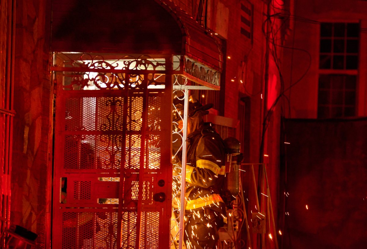 Firefighters take on blaze in East New York home 9