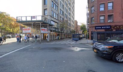intersection of cornelia st and west 4 street in Greenwich Village
