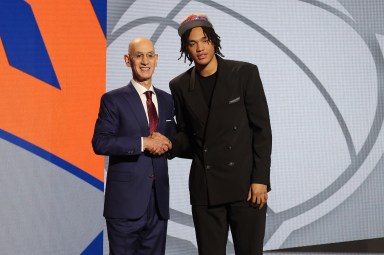 Pacome Dadiet Knicks NBA Draft