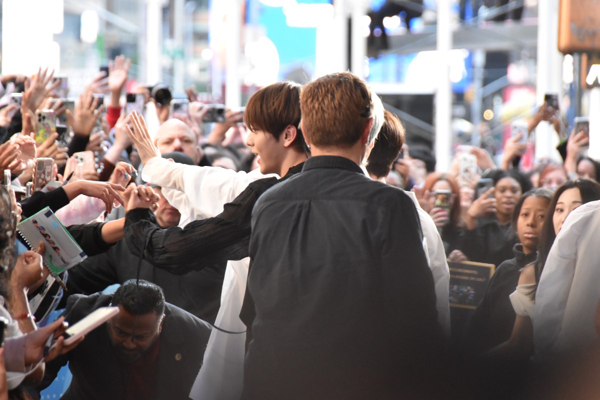 TXT takes over Midtown: Fans sleep outside of MSG for K-Pop concert 10