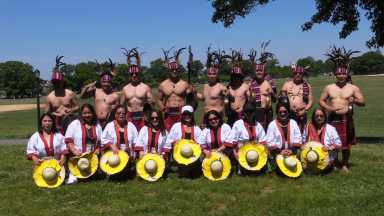 Dancers performing the Pinanyuan dance(1)